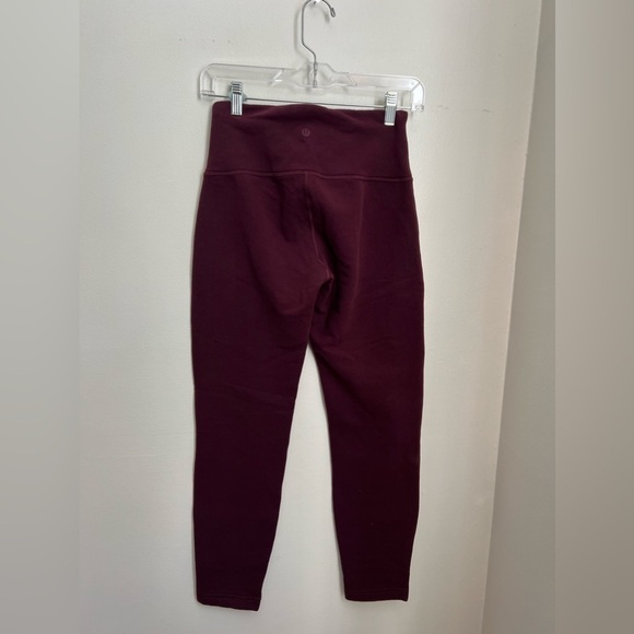 Lululemon Wunder Lounge Pant 28" *Updated Fit Dark Adobe Size 4 - Picture 9 of 9